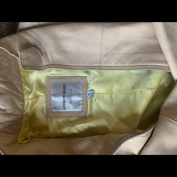 Andrew Marc Leather Jacket - Picture 5 of 6